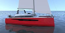 Catamaran Palma 30cruising2-cabinwith bowsprit
