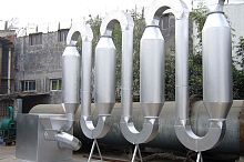 Hot air dryer continuousgascylinder