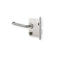 Mechanical lock PMRwith handlefor entry door1 point