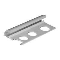 Aluminum edge trim PRO10-1932 | PRO10-1933for tilesilver-colored