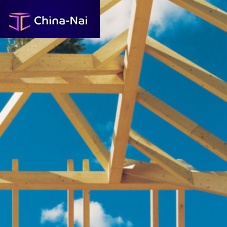 Wooden roof framing