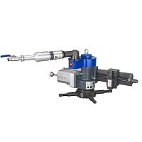 Pneumatic flange facer YI serieswith ID-clampinghydraulic