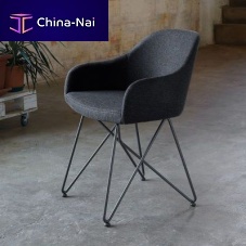 Contemporary chair DEMETRA S155MXindoorvelvetwool