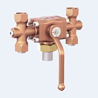 Ball valve 2781leverbronzefor food applications