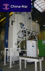 Motorized press compressionsemi-automaticbagging