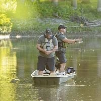 Outboard jon boat INTRUDER 12openfor fishing2-person max.