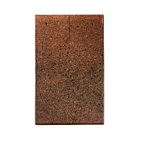 Plain roof tile Plate de Paysflatclayred
