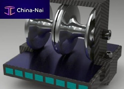 Package winding machine