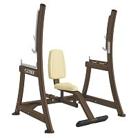 Seated weight training bench Free Weightswith barbell rack
