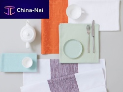 Aircraft cabin napkin linen