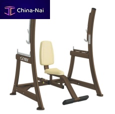 Seated weight training bench Free Weightswith barbell rack
