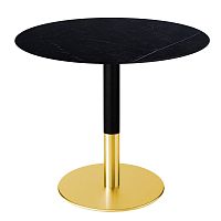 Contemporary table SLIM-BIcast ironcast iron baserectangular