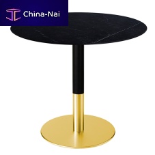 Contemporary table SLIM-BIcast ironcast iron baserectangular