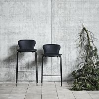 Scandinavian design bar chair PLAYindoorleathersteel