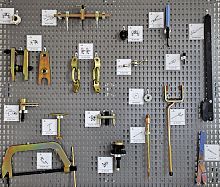 Tool holder panel WW-TSS-TB-1050