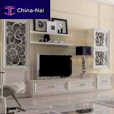 Traditional TV wall unit CS 116 F1lacquered wood