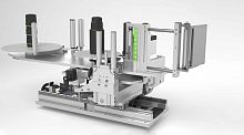 Self-adhesive label labeling machine automaticfor bottlesfor vials