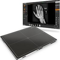 Multipurpose radiography flat panel detector TeseoXportablewireless