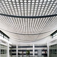 Round glass brick BG R19/10 SAHARA 2Ssmoothsandblastedstructure