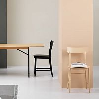 Traditional dining chair FIGURINEindooroakfor public building