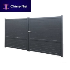 Swing gate TONGA EVOLUTIONslidingthermo-lacquered aluminumpanel