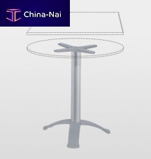 Aluminum table base BG3Kcontemporarycommercial
