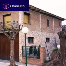 Stone wall cladding CUARCITA BLANCAexterior