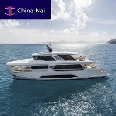 Cruising motor yacht INFYNITO 90 explorerwheelhouse4-cabin