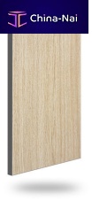 Smooth wall-covering MELwood looktertiaryfire-retardant