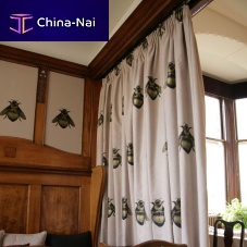 Upholstery fabric NAPOLEON BEEfor curtainpatternedlinen