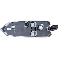 Outboard crappie boat Stealth 210side consolesport-fishingaluminum