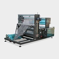 Automatic splicing machine for plastic films
