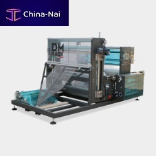 Automatic splicing machine for plastic films