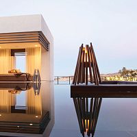 Bioethanol fire pit Stixstainless steelother shapesblack