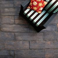 Concrete paving slab BARNBOARDoutdoortexturedwood look
