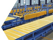 Profile roll forming line precision