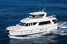 Offshore motor yacht Serenity 61trawlerflybridgedisplacement