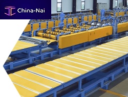 Profile roll forming line precision