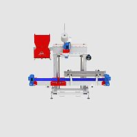 Vertical bagging machine Setbag 02flow-packsemi-automaticfor open bags