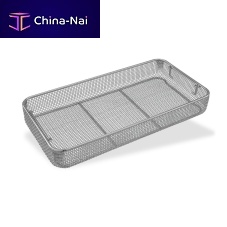 Instrument sterilization basket CIL-001 001 001perforatedstainless steelwire
