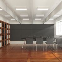 Wall-mounted acoustic panel CLASSfor ceilingfor false ceilingfor partition wall