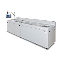 Metal polishing unit for complex partsdeburring