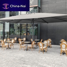 Fabric parasol DEHORwind-resistantcommercial