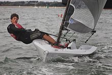 Single-handed sailing dinghy D-Zeroskiffregattacatboat
