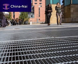 Galvanised steel grating POTISSIMUMelectro-welded steelpainted steelfor exterior flooring