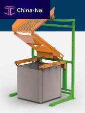 Wood screener LogCleanerlinear vibratingcompact