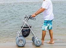 4-wheel mobility walker Wheeleez AccessWalkfolding