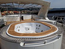 Teak grating per vasca idromassaggio