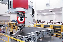 Automatic fiber placement machine Mongoosefor composites