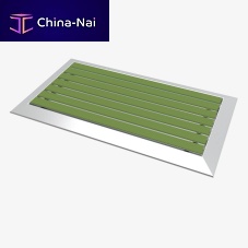 Public building entrance mat KK, KS, KF seriesfor officealuminumwith profiles